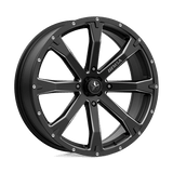 MSA Offroad Wheels BOUNTY UTV 20X7 4X156 S-BLK MILL 10MM Wheels
