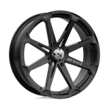 MSA Offroad Wheels DIESEL UTV 20X7 4X156 GLOSS BLACK 10MM Wheels
