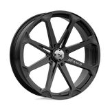 MSA Offroad Wheels DIESEL UTV 22X7 4X156 GLOSS BLACK 10MM Wheels