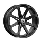 MSA Offroad Wheels DIESEL UTV 18X7 4X156 GLOSS BLACK 10MM Wheels