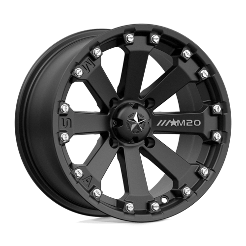 MSA Offroad Wheels KORE UTV 14X7 4X115 MATTE BLACK 00MM Wheels