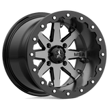 MSA Offroad Wheels LOK UTV 14X10 4X110 CHARCOAL TINT -10MM Wheels