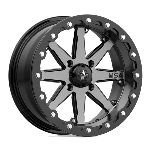 MSA Offroad Wheels LOK UTV 15X7 4X137 CHARCOAL TINT 00MM Wheels