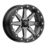 MSA Offroad Wheels LOK UTV 15X7 4X110 CHARCOAL TINT 00MM Wheels