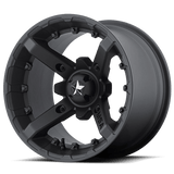 MSA Offroad Wheels MA23 14X7 4X110 FL-BLK 10MM Wheels