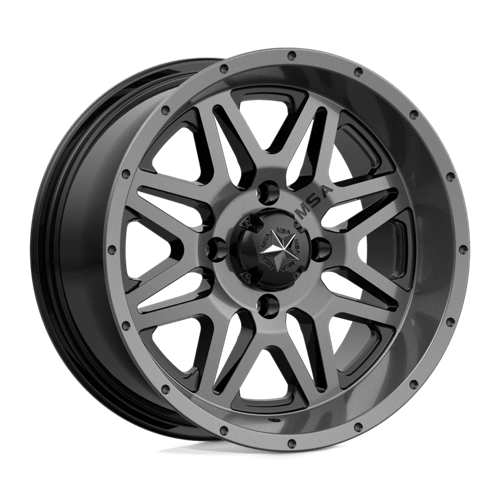 MSA Offroad Wheels VIBE UTV 14X7 4X156 DARK TINT 00MM Wheels