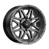 MSA Offroad Wheels VIBE UTV 14X7 4X110 DARK TINT 00MM Wheels