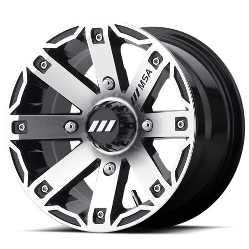 MSA Offroad Wheels MA27 12X7 4X156 MACH G-BLK 10MM Wheels