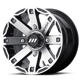MSA Offroad Wheels MA27 12X7 4X110 MACH G-BLK 10MM Wheels