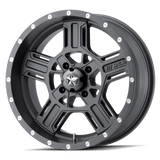 MSA Offroad Wheels MA32 16X7 4X156 M-GRY 00MM Wheels