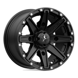 MSA Offroad Wheels CLUTCH UTV 12X7 4X110 S-BLK 10MM Wheels