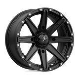 MSA Offroad Wheels CLUTCH UTV 15X7 4X156 S-BLK 10MM Wheels