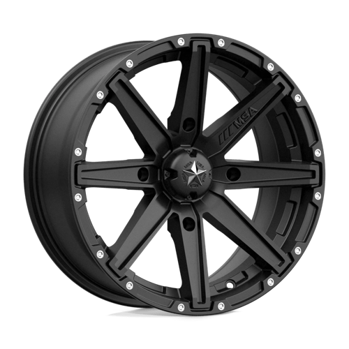 MSA Offroad Wheels CLUTCH UTV 16X7 4X137 S-BLK 10MM Wheels