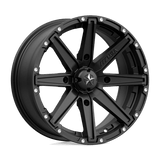 MSA Offroad Wheels CLUTCH UTV 16X7 4X156 S-BLK 10MM Wheels