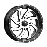 MSA Offroad Wheels SWITCH UTV 18X7 4X156 MACH G-BLK 00MM Wheels