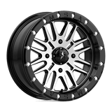 MSA Offroad Wheels BRUTE UTV BL 16X7 4X156 G-BLK MACH 10MM Wheels