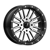 MSA Offroad Wheels BRUTE UTV BL 18X7 4X156 G-BLK MACH 10MM Wheels