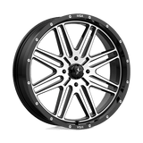 MSA Offroad Wheels BRUTE UTV 22X7 4X137 G-BLK MACH 10MM Wheels