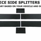1997-2001 Honda Prelude 2PC Side Splitters