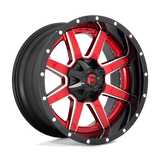 Fuel 1PC MAVERICK 22X12 8X6.5 QL 4.75 125.2 -44MM Wheels