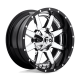 Fuel 2PC D260 20X12 8X180 CHR-PLATED-GBL -44MM Wheels
