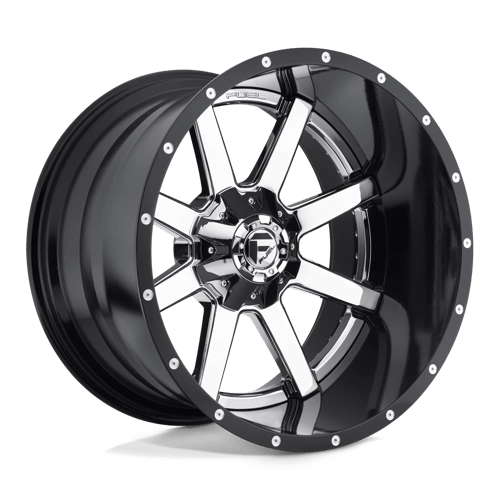 Fuel 2PC D260 22X14 8X180 CHR-PLATED-GBL -70MM Wheels