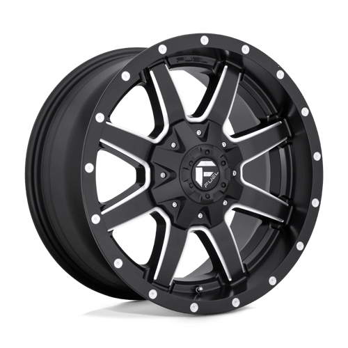 Fuel 1PC D538 20X10 8X170 MT-BLK-MIL -12MM Wheels