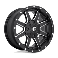 Fuel 1PC D538 20X10 8X170 MT-BLK-MIL -12MM Wheels