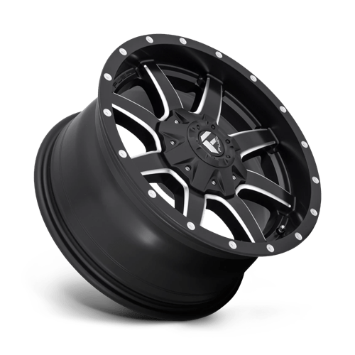 Fuel 1PC D538 20X14 5X5.5/150 MT-BLK-MIL -76MM Wheels