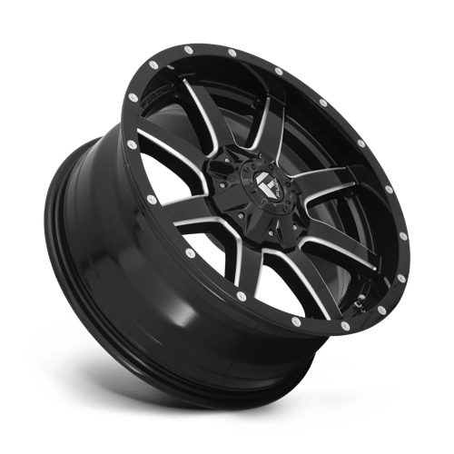 Fuel 1PC D610 MAVERICK 20X12 5X5.0/135 NBL -44MM Wheels