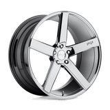 Niche 1PC MILAN 20X8.5 5X120 72 P +35 Wheels