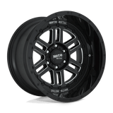 Moto Metal MO800 20X10 8X180 G-BLK MILL -18MM Wheels