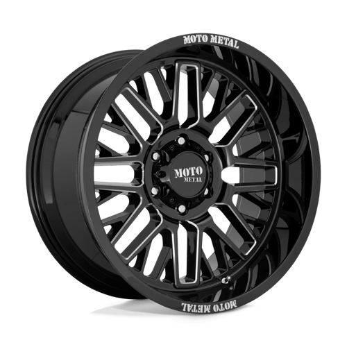 Moto Metal MO802 20X9 5X5.0 G-BLK MILL 00MM Wheels