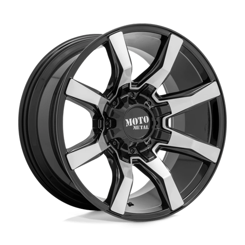 Moto Metal MO804 22X10 5X5.5/150 G-BLK MACH -18MM Wheels