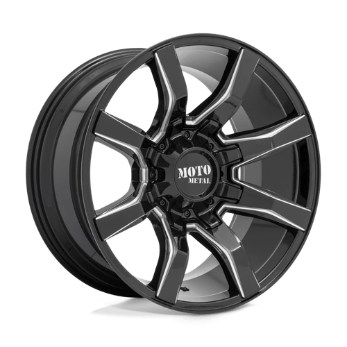 Moto Metal MO804 20X9 6X135/5.5 G-BLK MILL 00MM Wheels