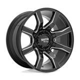 Moto Metal MO804 20X9 6X120/5.5 G-BLK MILL 18MM Wheels