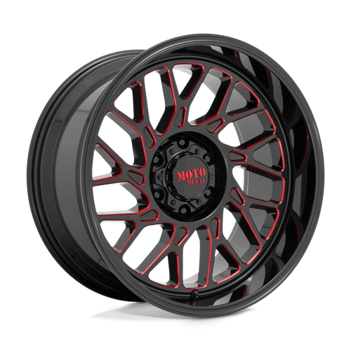 Moto Metal MO805 22X10 6X5.5 G-BLK MILL RTCC -18MM Wheels