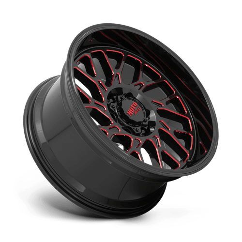 Moto Metal MO805 20X10 5X5.0 G-BLK MILL RTCC -18MM Wheels