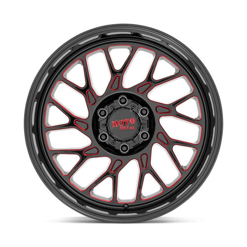 Moto Metal MO805 20X10 5X5.0 G-BLK MILL RTCC -18MM Wheels