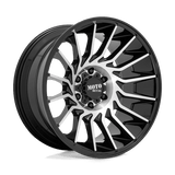 Moto Metal MO807 22X10 8X180 G-BLK MACH -18MM Wheels