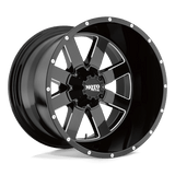 Moto Metal MO962 20X10 8X170 G-BLK MILL -24MM Wheels