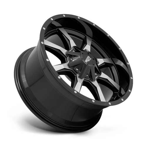 Moto Metal MO970 17X8 5X5.5 MACH G-BLK 50MM Wheels