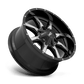 Moto Metal MO970 20X10 8X6.5 RED TINT CLEAR -24MM Wheels