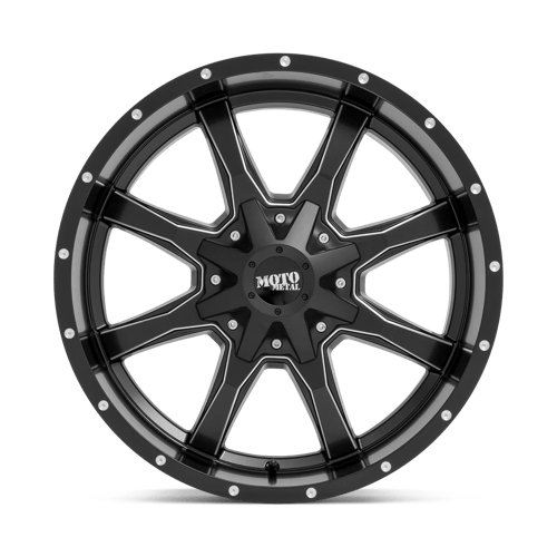 Moto Metal MO970 20X9 6X120 SG-BLK MILL 18MM Wheels