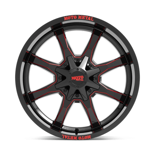 Moto Metal MO970 20X10 6X135/5.5 G-BLK MILL RTCC -18MM Wheels