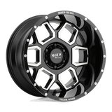 Moto Metal MO981 20X12 6X5.5 G-BLK MACH -44MM Wheels