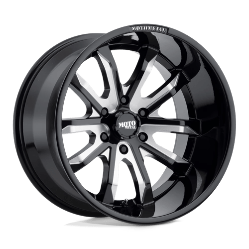 Moto Metal MO983 20X12 6X5.5 G-BLK MILL -44MM Wheels