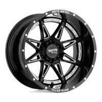 Moto Metal MO993 20X9 6X5.5 G-BLK MILL 18MM Wheels