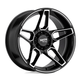 Moto Metal MO994 20X10 8X180 G-BLK MACH -18MM Wheels