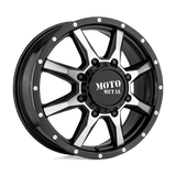 Moto Metal MO995 17X6.5 8X6.5 G-BLK MACH 111MM Wheels